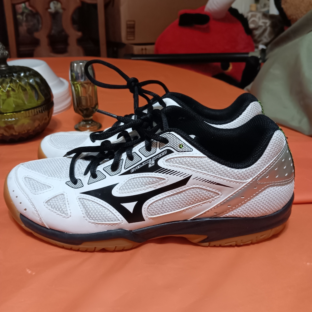 White and Black Athletic Shoes